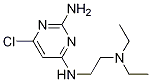 6-chloro-N4-(2-diethylamino-ethyl)-pyrimidine-2,4-diyldiamine CAS#: 856972-91-3