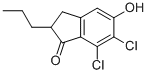 6,7-DICHLORO-5-HYDROXY-2-PROPYL-2,3-DIHYDRO-1H-INDEN-1-ONE CAS#: 850331-38-3
