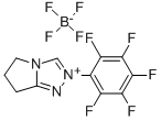 6,7-DIHYDRO-2-PENTAFLUOROPHENYL-5H-PYRROLO(2,1-C)-1,2,4-TRIAZOLIUM TETRAFLUOROBORATE, 97% CAS#: 862095-91-8