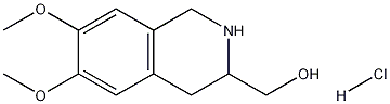 (6,7-Dimethoxy-1,2,3,4-tetrahydro-isoquinolin-3-yl)-methanol hydrochloride CAS#: 886997-74-6