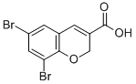 6,8-DIBROMO-2H-CHROMENE-3-CARBOXYLIC ACID CAS#: 855286-71-4