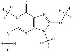 6H-Purin-6-one,1,9-dihydro-2,8-dimethoxy-1,9-dimethyl-(9CI) CAS#: 817631-43-9