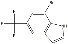 7-BroMo-5-trifluoroMethyl-1H-indole CAS#: 875306-23-3
