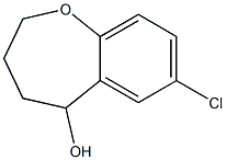 7-Chloro-2,3,4,5-tetrahydro-1-benzoxepin-5-ol CAS#: 851219-09-5