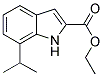 7-ISOPROPYL-1H-INDOLE-2-CARBOXYLIC ACID ETHYL ESTER CAS#: 881041-05-0
