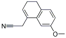 7-METHOXY-3,4-DIHYDRO-1-NAPHTHALENYL-ACETONITRILE CAS#: 861960-34-1