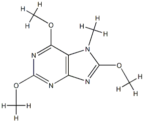 7H-Purine,2,6,8-trimethoxy-7-methyl-(9CI) CAS#: 817631-50-8