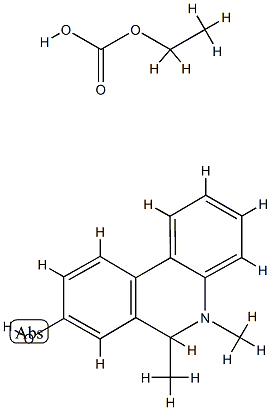 8-Phenanthridinol, 5,6-dihydro-5,6-dimethyl-, ethyl carbonate (5CI) CAS#: 855352-79-3