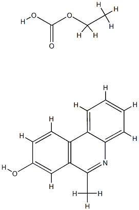 8-Phenanthridinol, 6-methyl-, ethyl carbonate (5CI) CAS#: 855352-77-1
