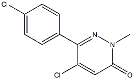 5-CHLORO-6-(4-CHLOROPHENYL)-2-METHYLPYRIDAZIN-3(2H)-ONE CAS#: 849021-02-9