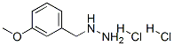 3-METHOXYBENZYLHYDRAZINEDIHYDROCHLORIDE CAS#: 849021-11-0