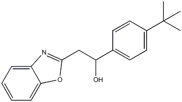 2-BENZOXAZOL-2-YL-1-(4-TERTBUTYLPHENYL)ETHANOL CAS#: 849021-34-7