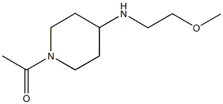 1-ACETYL-N-(2-METHOXYETHYL)PIPERIDIN-4-AMINE CAS#: 849021-41-6