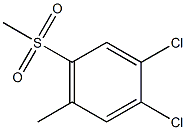 1,2-DICHLORO-4-METHYL-5-(METHYLSULFONYL)BENZENE CAS#: 849035-75-2
