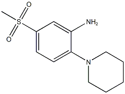 5-(METHYLSULFONYL)-2-PIPERIDIN-1-YLANILINE CAS#: 849035-90-1