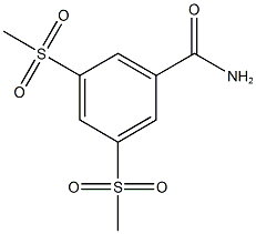 3,5-BIS(METHYLSULFONYL)BENZAMIDE CAS#: 849924-85-2