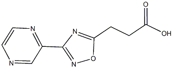 3-(3-PYRAZIN-2-YL-1,2,4-OXADIAZOL-5-YL)PROPANOICACID CAS#: 849925-05-9