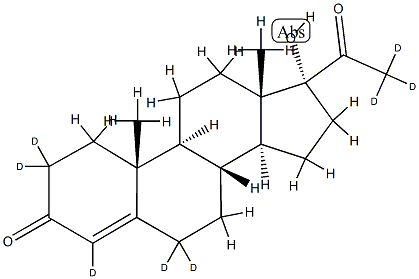 17α-Hydroxyprogesterone-D8 (2,2,4,6,6,21,21,21-D8) CAS#: 850023-80-2