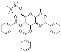 Methyl-6-O-(tert.-butyldimethylsilyl)-2,3,4-tri-O-benzoyl-α-D-mannopyranoside CAS#: 853879-39-7