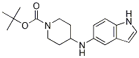 4-(1H-indol-5-ylamino)-piperidine-1-carboxylic acid tert-butyl ester CAS#: 856935-80-3
