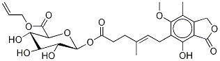 Mycophenolic Acid Acyl-β-D-glucuronide Allyl Ester CAS#: 860615-39-0
