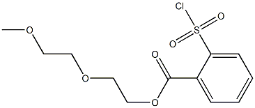 2-(2-Methoxyethoxy)ethyl 2-(chlorosulfonyl)benzoate CAS#: 866942-11-2