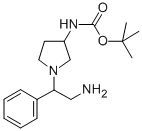 3-N-BOC-AMINO-1-(2-AMINO-1-PHENYLETHYL)-PYRROLIDINE CAS#: 886365-41-9