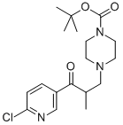 1-(6-CHLORO-PYRIDIN-3-YL)-2-METHYL-3-(4-BOC-PIPERAZIN-1-YL)-PROPAN-1-ONE CAS#: 886365-66-8