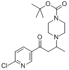 1-(6-CHLORO-PYRIDIN-3-YL)-3-(4-BOC-PIPERAZIN-1-YL)-BUTAN-1-ONE CAS#: 886365-70-4