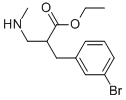 ETHYL 3-(3-BROMO-PHENYL)-2-METHYLAMINOMETHYL-PROPIONATE CAS#: 886366-12-7