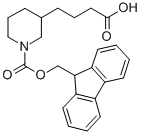 4-(1-FMOC-PIPERIDIN-3-YL)-BUTYRIC ACID CAS#: 886366-26-3