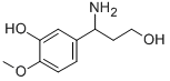 3-(3-HYDROXY-4-METHOXYPHENYL)-DL-BETA-ALANINOL CAS#: 886366-32-1