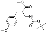 METHYL 2-N-BOC-2-AMINOMETHYL-3-(4-METHOXY-PHENYL)-PROPIONATE CAS#: 886366-52-5