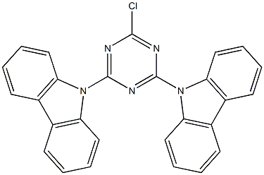 9H-Carbazole, 9,9'-(6-chloro-1,3,5-triazine-2,4-diyl)bis- CAS#: 877615-05-9