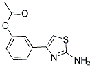 ACETIC ACID 3-(2-AMINO-THIAZOL-4-YL)-PHENYL ESTER CAS#: 886495-16-5
