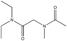 Acetamide, N,N-diethyl-2-N-methylacetamido- (5CI) CAS#: 857944-43-5