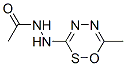 Acetic acid, 2-(6-methyl-1,2,4,5-oxathiadiazin-3-yl)hydrazide CAS#: 851188-99-3