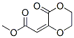 Acetic acid, (3-oxo-1,4-dioxan-2-ylidene)-, methyl ester (9CI) CAS#: 872295-25-5