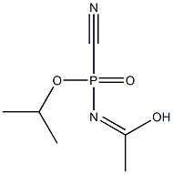 Acetimidic acid, N-(cyanoisopropoxyphosphinyl)- (6CI) CAS#: 857171-14-3
