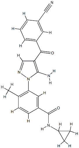 Acumapimod (BCT-197) CAS#: 836683-15-9