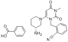 Alogliptin benzoate CAS#: 850649-62-6
