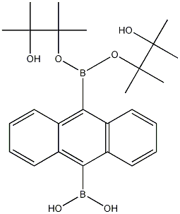 Anthracene-9,10-diboronic acid bis(pinacol) ester, 95% CAS#: 863992-56-7