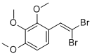 BENZENE, 1-(2,2-DIBROMOETHENYL)-2,3,4-TRIMETHOXY- CAS#: 849186-15-8