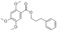 BENZOIC ACID, 2,4,5-TRIMETHOXY-, 3-PHENYLPROPYL ESTER CAS#: 836669-76-2