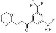 BIS-3',5'-TRIFLUOROMETHYL-3-(1,3-DIOXAN-2-YL)-PROPIOPHENONE CAS#: 884504-38-5