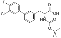 BOC-D-2-AMINO-3-(3'-CHLORO-4'-FLUORO-BIPHENYL-3-YL)-PROPIONIC ACID CAS#: 845529-27-3
