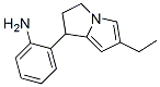 Benzenamine, 2-(6-ethyl-2,3-dihydro-1H-pyrrolizin-1-yl)- (9CI) CAS#: 817207-43-5