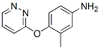 Benzenamine, 3-methyl-4-(3-pyridazinyloxy)- (9CI) CAS#: 871020-44-9
