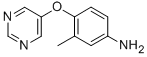 Benzenamine, 3-methyl-4-(5-pyrimidinyloxy)- (9CI) CAS#: 871020-40-5