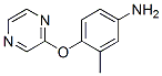 Benzenamine, 3-methyl-4-(pyrazinyloxy)- (9CI) CAS#: 871020-30-3